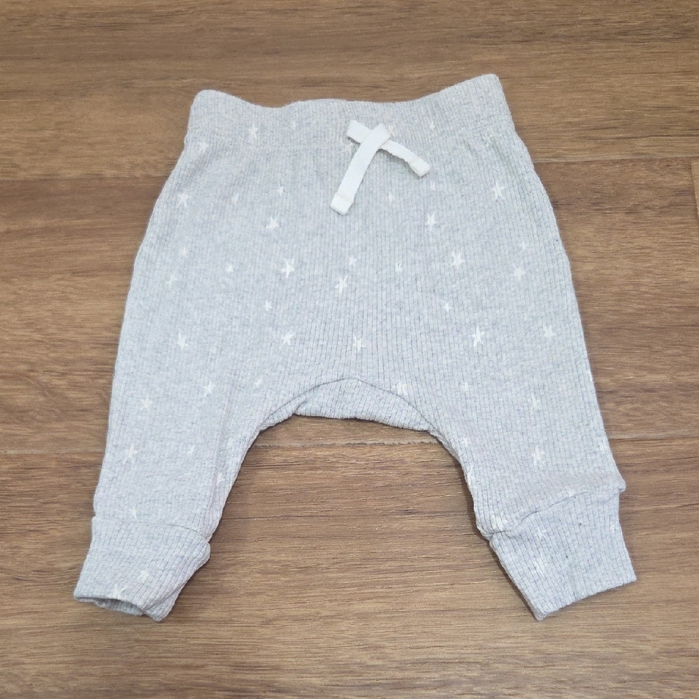 Rise Little Earthling Gray Knit Baby Pants
